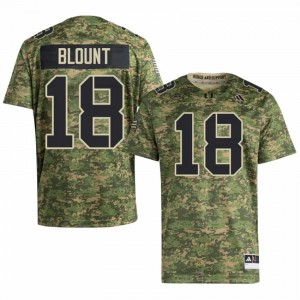 #18 Armondo Blount Miami Hurricanes Camo Jersey | Elite Swen Men Player Football Gear 28665935