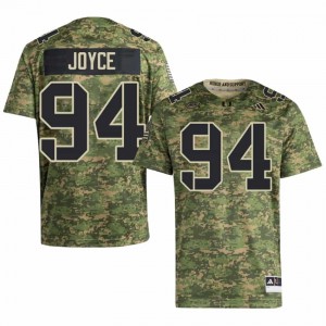 Elite Thread Dylan Joyce #94 Miami Canes Camo Jersey | Men University Football Stitch Fan Gear 27766757