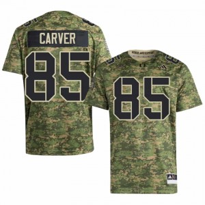 Camo Jackson Carver #85 Hurricanes Jersey | Men High School Football Moisture Wicking Stitch 52516742