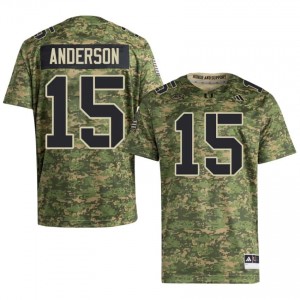 Judd Anderson #15 Miami Hurricanes Jersey | Iconic Camo College Football Men Stitch 51538338