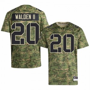 Camo Terrell Walden II #20 Canes Jersey | Men High School Football Fresh Swen 48872846