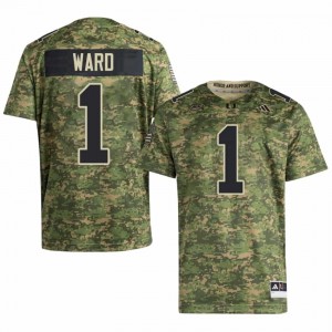#1 Cam Ward Hurricanes Camo Jersey | Alumni Stitch Men Player Football Gear 59106689