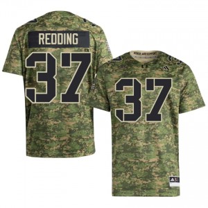 Top-Tier Cortez Redding #37 UM Hurricanes Camo Jersey | Men University Football Swen Fan Gear 98174584