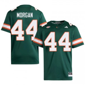 Top-Tier Dan Morgan #44 UM Hurricanes Green Jersey | Men University Football Embroidery Fan Gear 63994782