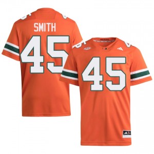 Darrin Smith #45 Miami Hurricanes Jersey | Iconic Orange College Football Men Embroidery 48905743