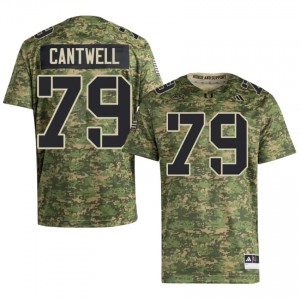 UM Canes Jackson Cantwell #79 Camo Jersey | Genuine Stitch NCAA Football Men Apparel 12133718
