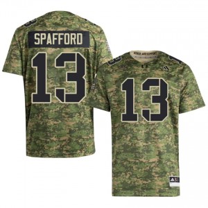 Elite Thread Vance Spafford #13 Miami Canes Camo Jersey | Men University Football Stitch Fan Gear 70110852