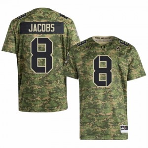 #8 Vandrevius Jacobs Hurricanes Camo Jersey | Alumni Stitch Men Player Football Gear 95446400