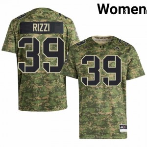 Camo Casey Rizzi #39 Canes Jersey | Women High School Football Fresh Swen 52914689