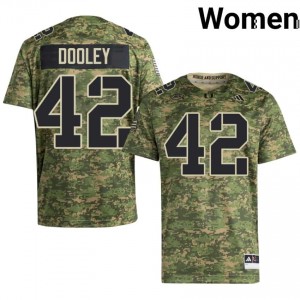 Jim Dooley #42 Miami Hurricanes Jersey | Gameday Camo College Football Women Stitch 30639245