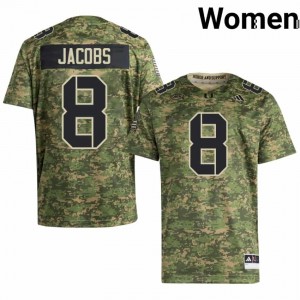 Vandrevius Jacobs #8 UM Hurricanes Jersey | Pro-Grade Camo College Football Women Swen 41322068