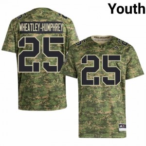 Chris Wheatley-Humphrey #25 UM Hurricanes Jersey | Pro-Grade Camo College Football Youth Swen 41269755