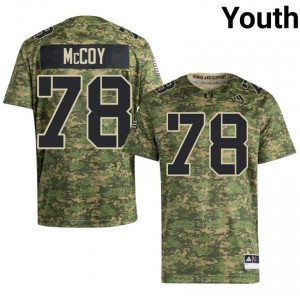 Durable Matthew McCoy #78 UM Hurricanes Camo Jersey | Youth University Football Swen Fan Gear 58746221