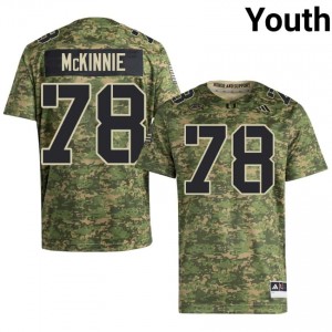 #78 Bryant McKinnie Hurricanes Camo Jersey | Authentic Stitch Youth Player Football Gear 87093107