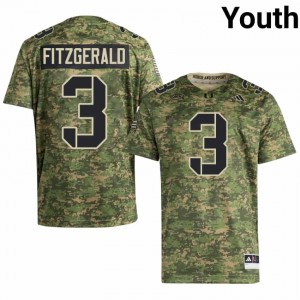 Miami Bryce Fitzgerald #3 Camo Jersey | Essential Swen NCAA Football Youth Apparel 66724631