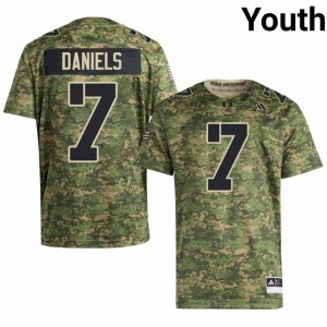 CJ Daniels #7 Miami Hurricanes Jersey | Gameday Camo College Football Youth Stitch 21761263
