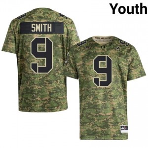 #9 Chase Smith Miami Hurricanes Camo Jersey | Classic Swen Youth Player Football Gear 48781978